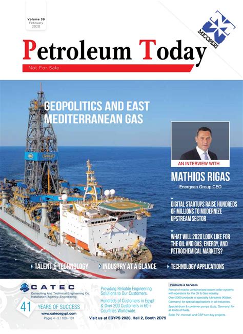 Volume Th February By Petroleum Today Mag Issuu