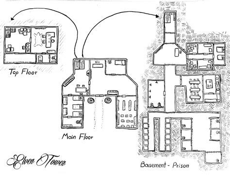 Prison Break Map Elven Tower Prison Break Prison Map
