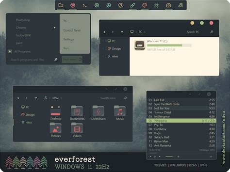Everforest Windows 11 By Niivu On Deviantart