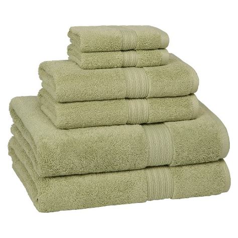 Try the target essentials range, designed with style and value at heart. 6pc Signature Solid Bath Towel Set Celery - Cassadecor ...