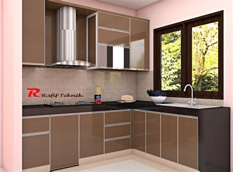 Kitchen set aluminium, acp orange mantap. 24+ Kitchen Set Aluminium Acp Images | SiPeti