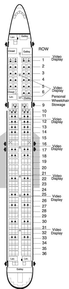 Air France Airlines Fokker 100 Aircraft Seating Chart France Airlines