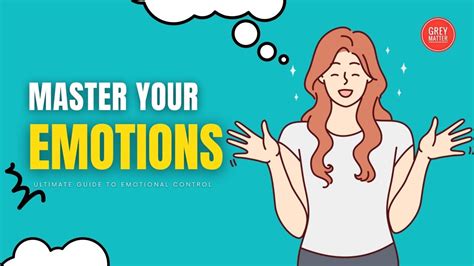 How To Control Your Emotions 5 Tips For Emotional Control Youtube