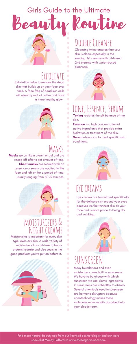 Girls Guide To The Ultimate Beauty Routine For Naturally Beautiful Skin