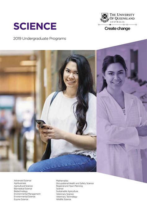 2019 Uq Science Undergraduate Guide By Uq Science Issuu