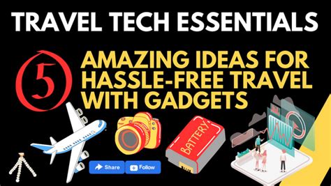 Travel Tech Essentials5 Amazing Ideas For Hassle Free Travel