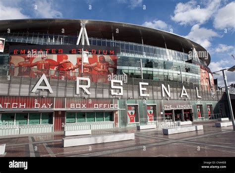 Arsenal Emirates Football Stadium Stock Photo Alamy
