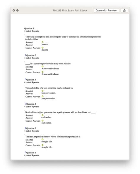 Reviews, feedback, comments and questions relevant to insurance. Life Insurance Exam Questions And Answers