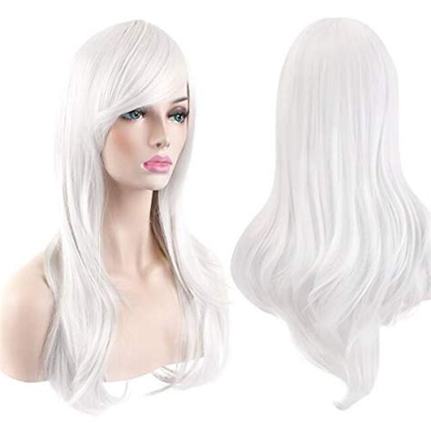 akstore fashion wigs 28“ 70cm long wavy curly hair heat resistant wig cosplay wig for women