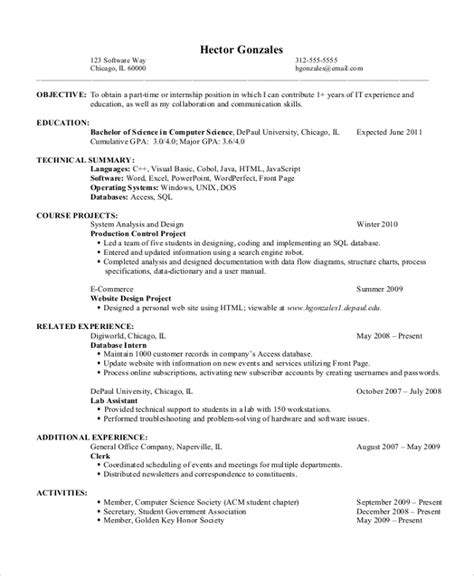 This is a professional resume objective example which uses the color coordinated sentence structure explained above. FREE 10+ Resume Objective Samples in MS Word | PDF