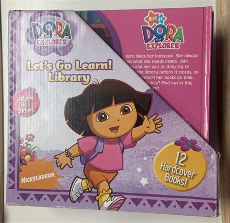Dora Explorer Lets Go Learn Library 12 Books By Nickelodeon Hardcover For Sale Online Ebay