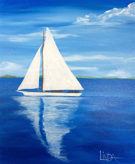 Pin By Brenda Arsenault Burshaw On Learn Watercolor Painting Sailboat