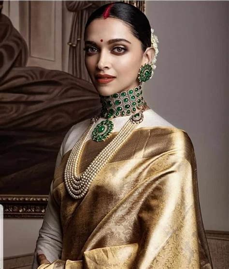 Deepika Padukone Flaunting Indian Traditional Looks With Amazing Sarees