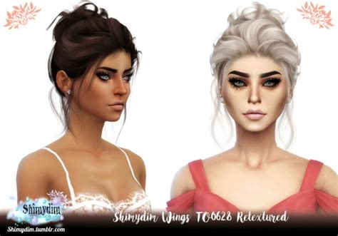 Wings To0628 Hair Retexture The Sims 4 Catalog