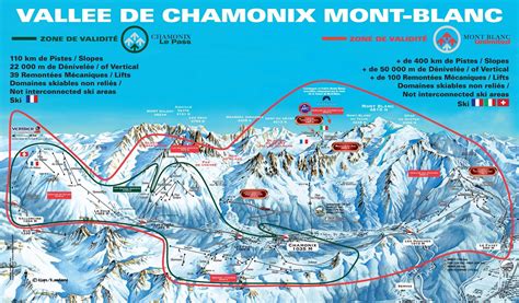 Chamonix Piste Map One Valley 5 Ski Areas And A Lot Of Off Piste