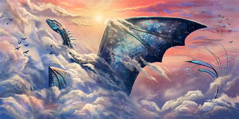 Sky Dragon By Leysi Dragon Pictures Fantasy Creatures Mythical
