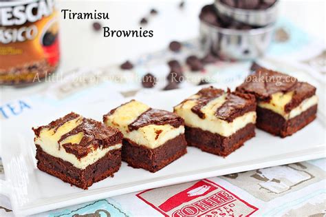 Tiramisu Brownies Recipe