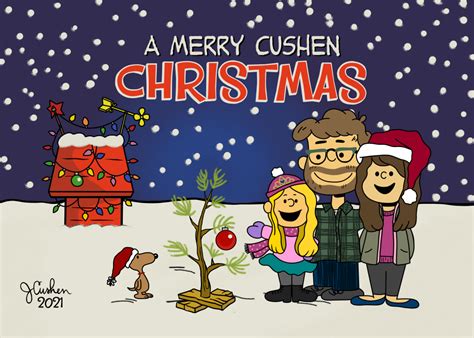 A Merry Cushen Christmas Art By Jessica Cushen