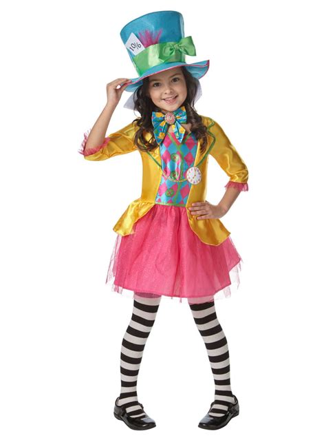 Alicia en el país de las maravillas. Disfraz de Sombrerero loco para niña - Alicia en el País ...