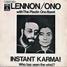 John Lennon & Yoko Ono With The Plastic Ono Band - Instant Karma ...