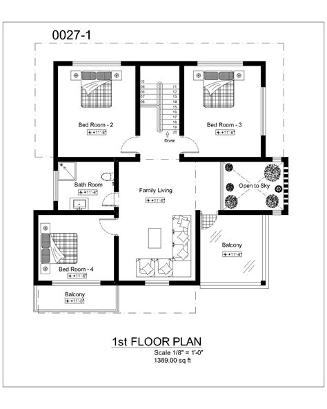 Plan 0027 1 Planslk Home Plans Sri Lanka