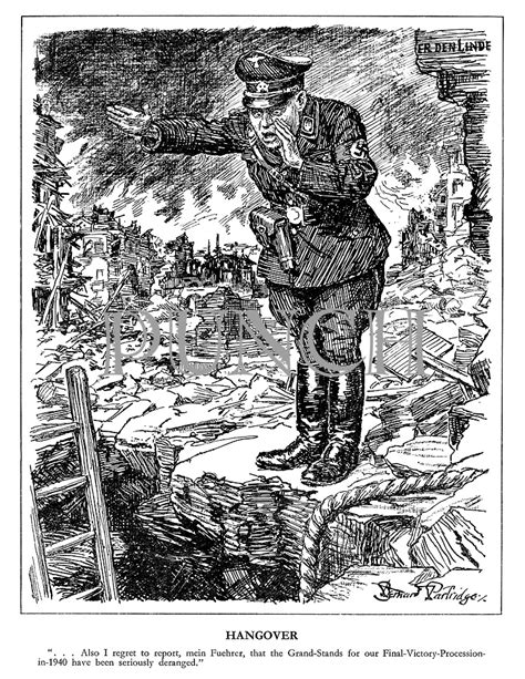 Ww2 Cartoons From Punch Magazine By Bernard Partridge Punch Magazine