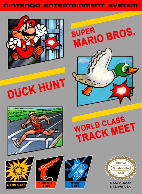 Mario Bros Duck Hunt World Class Track Meet Retroman Games