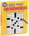 Large Print Crosswords | Book by Editors of Thunder Bay Press ...