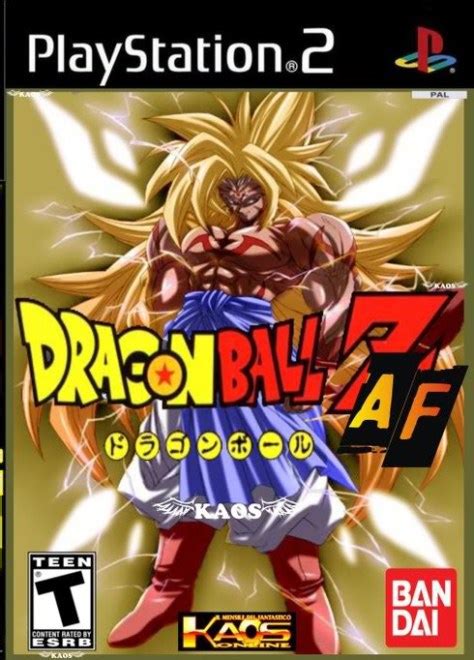 Dragon ball z mugen edition é um excelente jogo de luta em 2 d. DRAGON BALL Z AF - PS2 ~ Jogos torrent