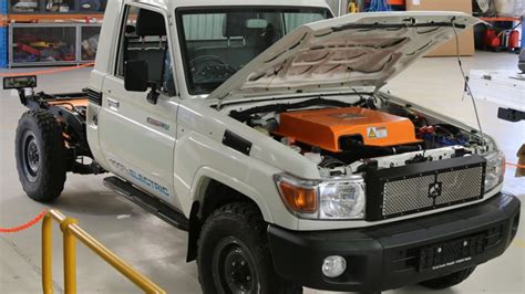Electric Toyota Land Cruiser Hilux Put To Work In Oz Is This The