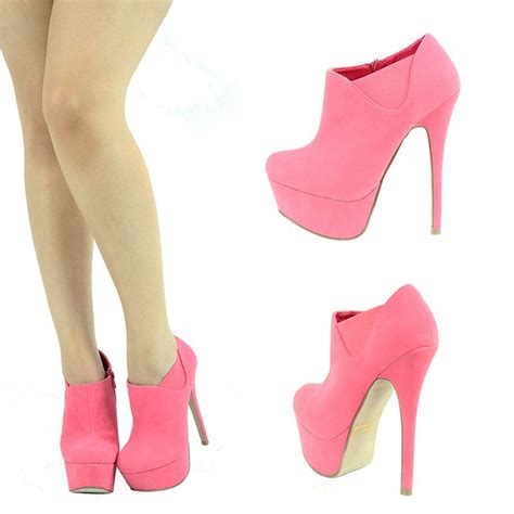 Instapage Page No Longer Available Pink Ankle Boots Heels Womens
