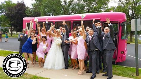 Medium Size Party Bus Rental In Mn Rentmypartybus Inc