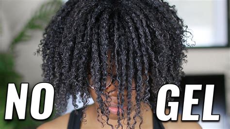 Best Wash And Go On 4b Hair Define Curls With No Gel Youtube