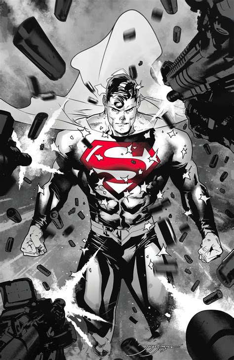 Superman 23 Variant 2017 By Jorge Jimenez Superman Drawing Dc