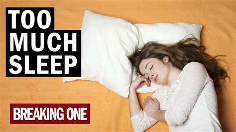 Why Too Much Sleep May Be A Bad Thing YouTube
