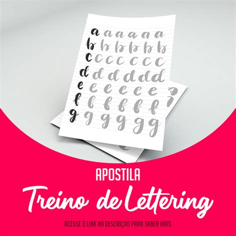 Treine Lettering Em 2021 Desenho De Letras à Mão Palavras Alfabeto