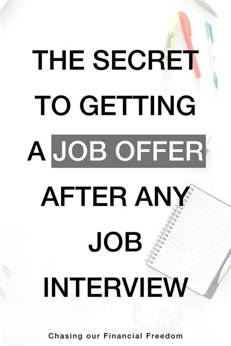 How To Increase Your Chances Of Landing A Job Offer Artofit