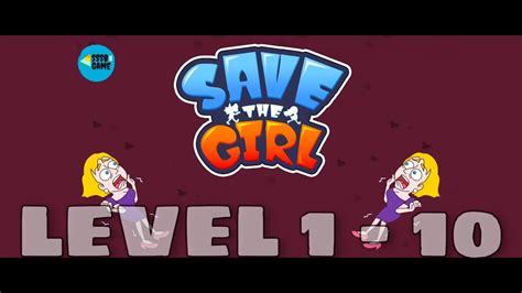 Save The Girl Game Level 1 10 Youtube