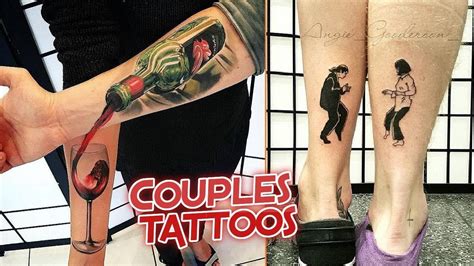 Add your names, share with friends. Matching Couple Tattoo Ideas for Married Couples - YouTube