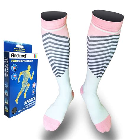 Yisheng Fashion Unisex Men Women Leg Support Stretch Compression Socks