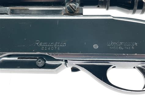 Lot Remington Model 742 Woodmaster 30 06 Rifle