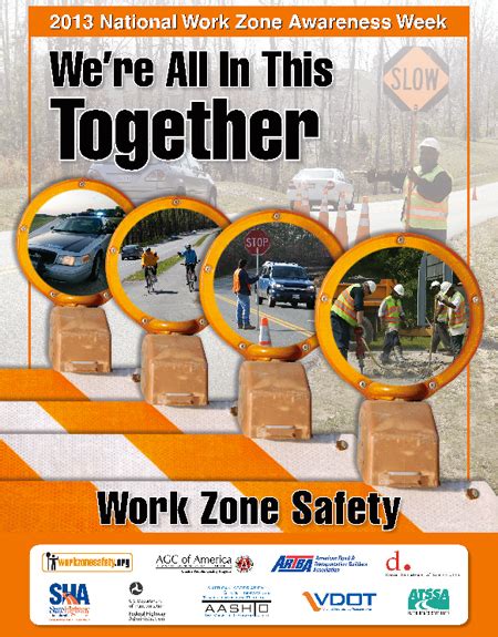 National Work Zone Safety Awareness Week 2022 April 2022