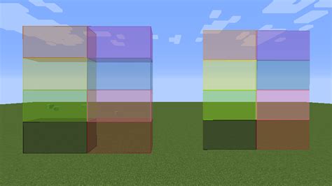 Clear Glass Connected Textures Resource Packs