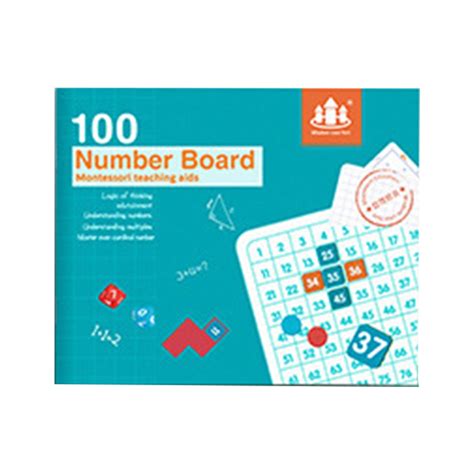 Magnetic Hundred Number Board Wood Learning Toy To Help Children Math