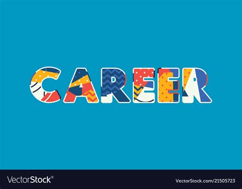 Career Concept Word Art Royalty Free Vector Image