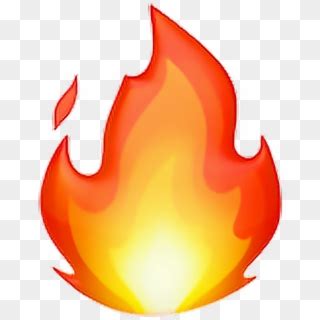Flame Emoji Png Clipart Large Size Png Image PikPng