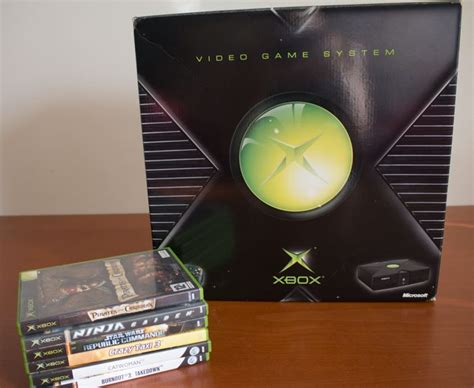 Original Xbox Console With 6 Games Catawiki