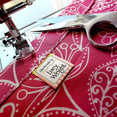 Custom Fabric Labels That Fold Over To Sew Into Seams Or Wrap Etsy