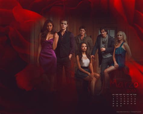 Tvd Calendar The Vampire Diaries Tv Show Wallpaper 11358760 Fanpop