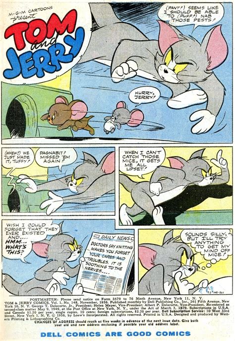 Tom And Jerry Comic Book